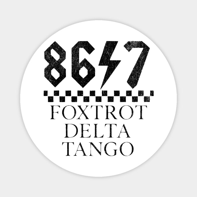 Foxtrots-Deltas-Tangos-8647-Retro-Sarcastic-Anti-Trump-Protest Magnet by ArtistTee ⭐⭐⭐⭐⭐